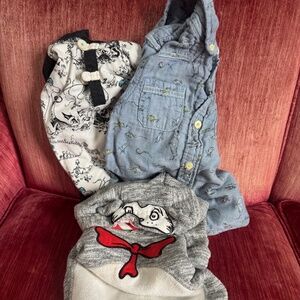 Toddler Boys Dr Seuss Shirt Lot size 4t